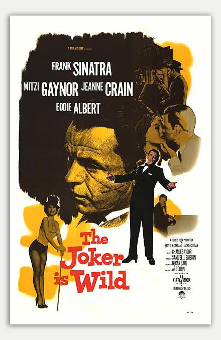Joker is Wild - 11 x 17 Movie Poster (1957 Reprint)