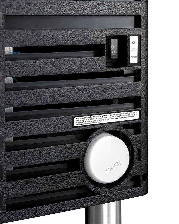 Summit - 21 Commercial Ice Maker, 27 lbs. Storage Capacity (BIM100)