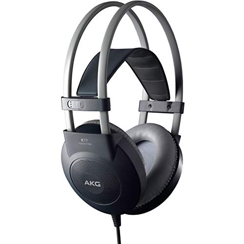 AKG Pro Audio K77 Channel Studio Headphones (Renewed)