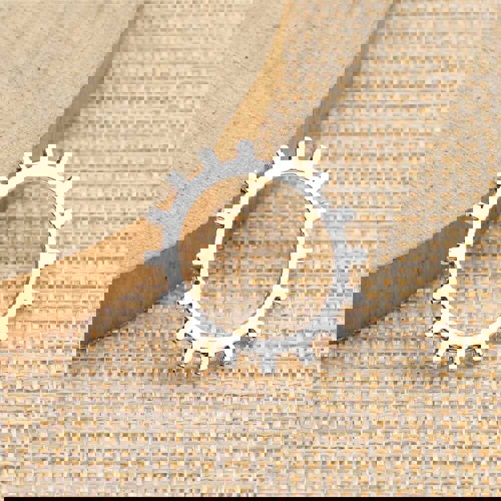 WYSIWYG 10pcs 19x19mm Gear Steampunk Charms Pendants For Jewelry Making DIY