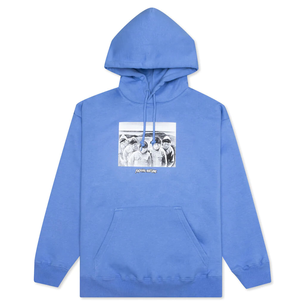 These Guys Hoodie | Blue - Custom 440 GSM Brushback Fleece