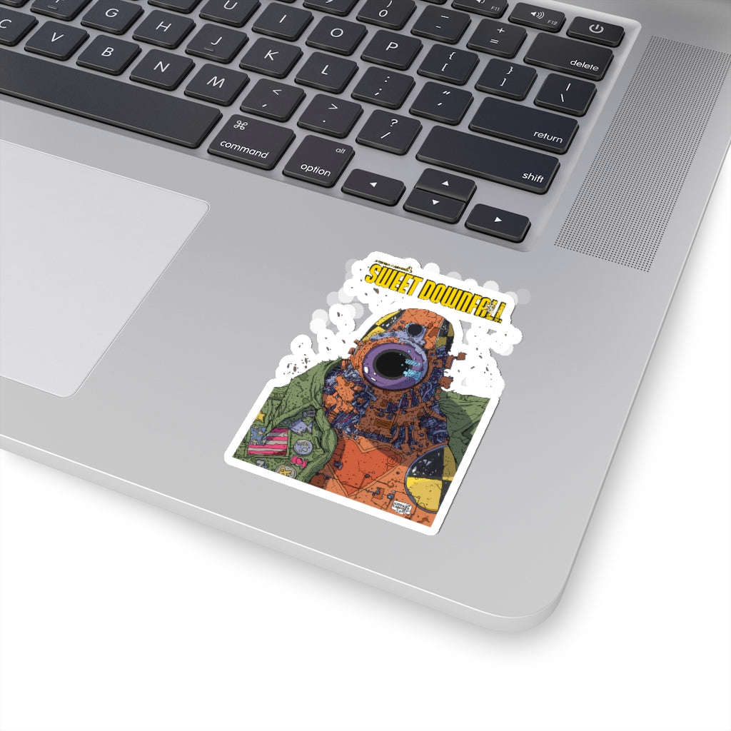 Sweetdownfall (Robot Design) - Kiss-Cut Stickers