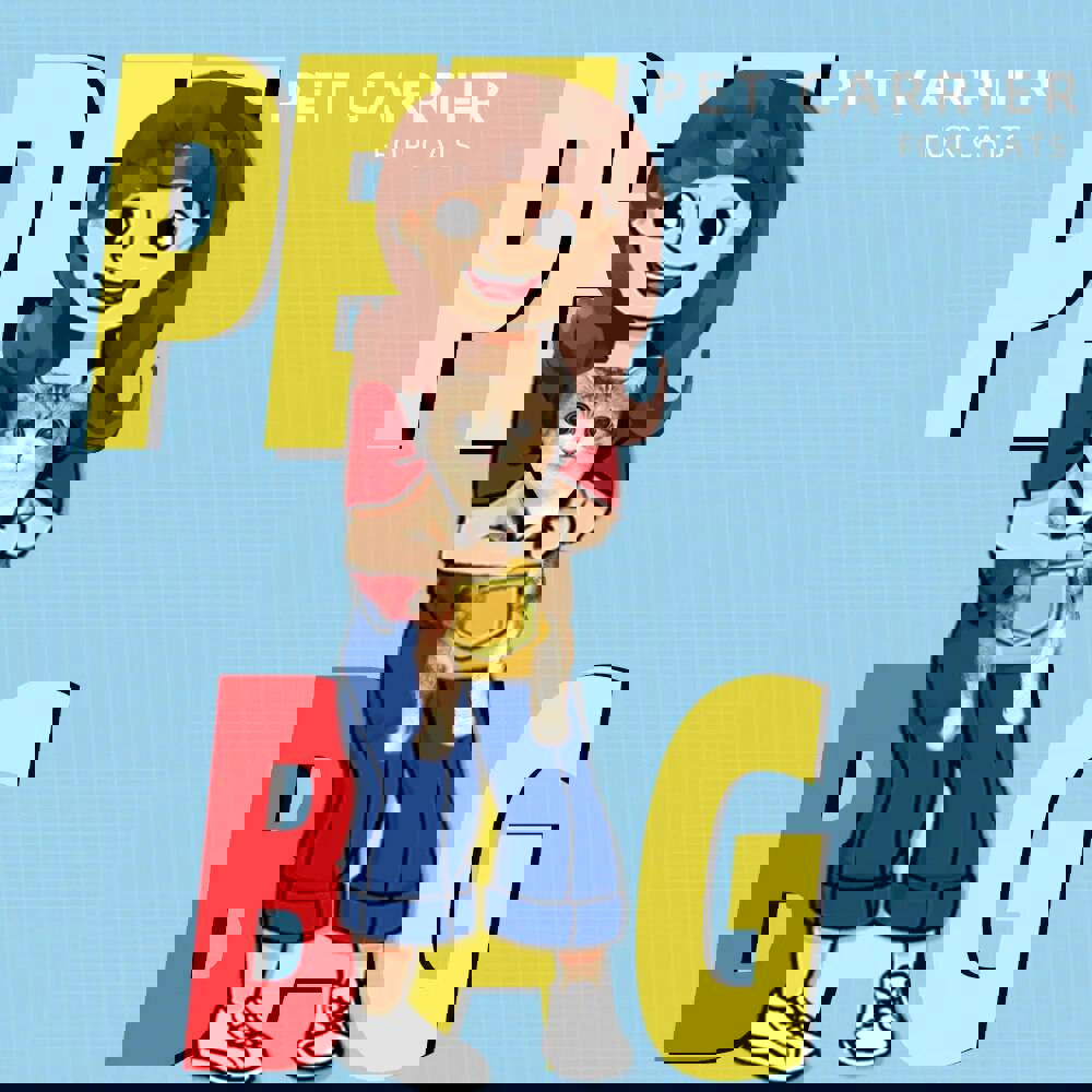 Adjustable Pet Carrier Backpack for Cats and Small Pets