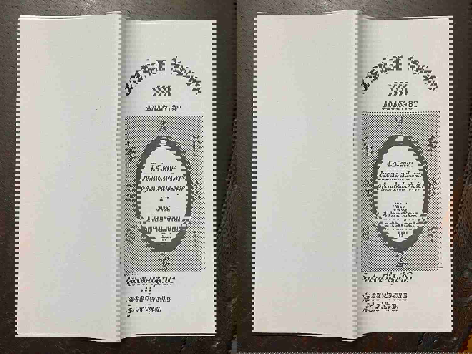 URANIAN FORUM MAGAZINE - Jan 1990 - ASTROLOGY CURRENT EVENTS DIVINATION PROPHECY