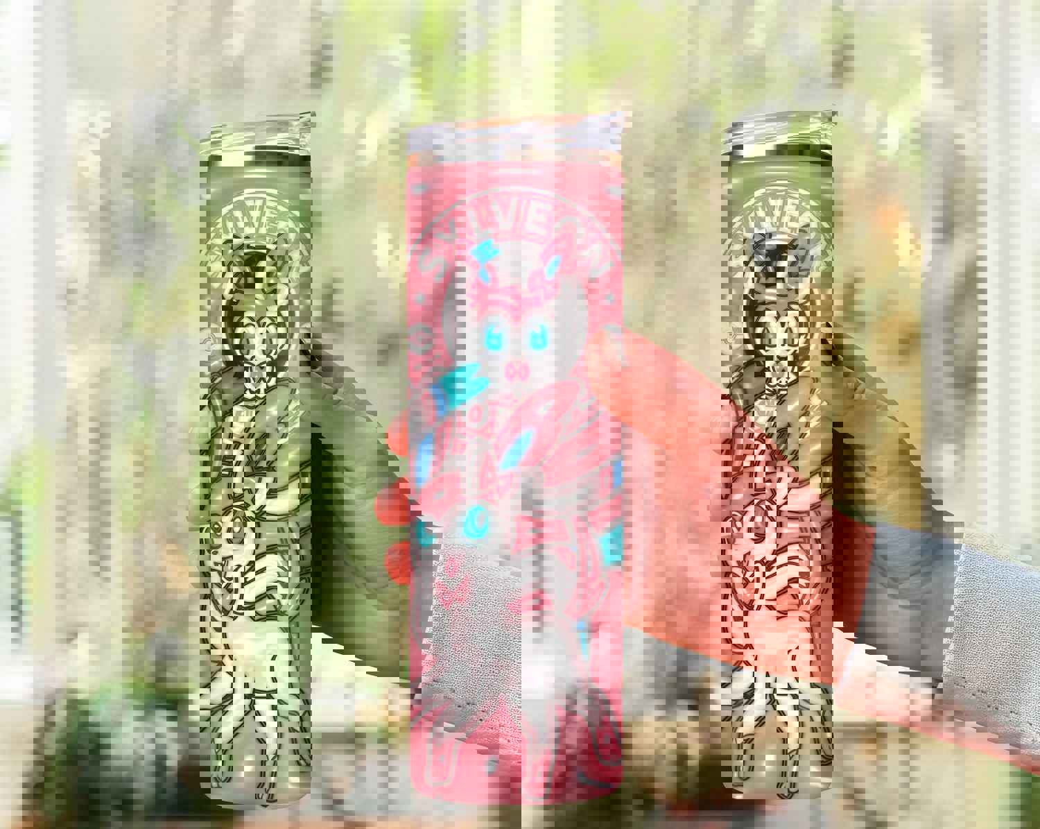 Enchanting Evolution 20oz Tumbler - Customizable Character-Themed Travel Cup