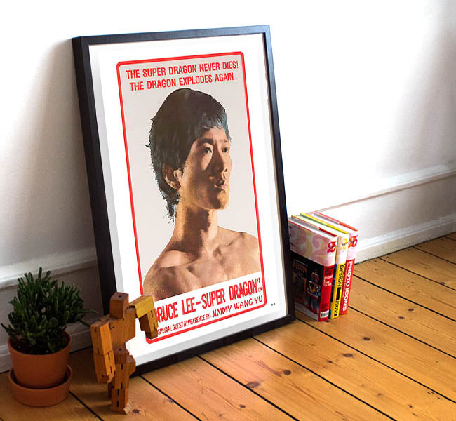 Bruce Lee - Super Dragon - 11 x 17 Movie Poster (1976 Reprint)