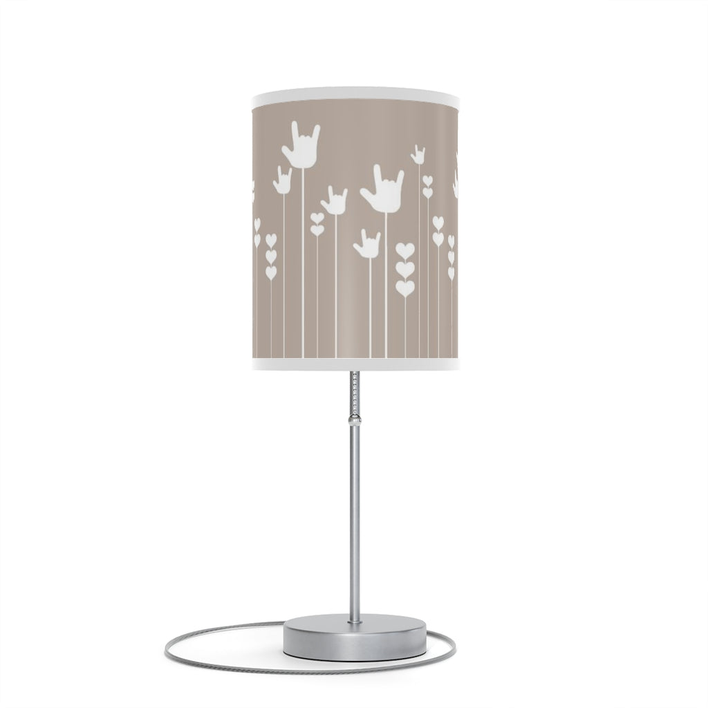 ASL Home Decor ILY Sprout Sign Language Table Lamp
