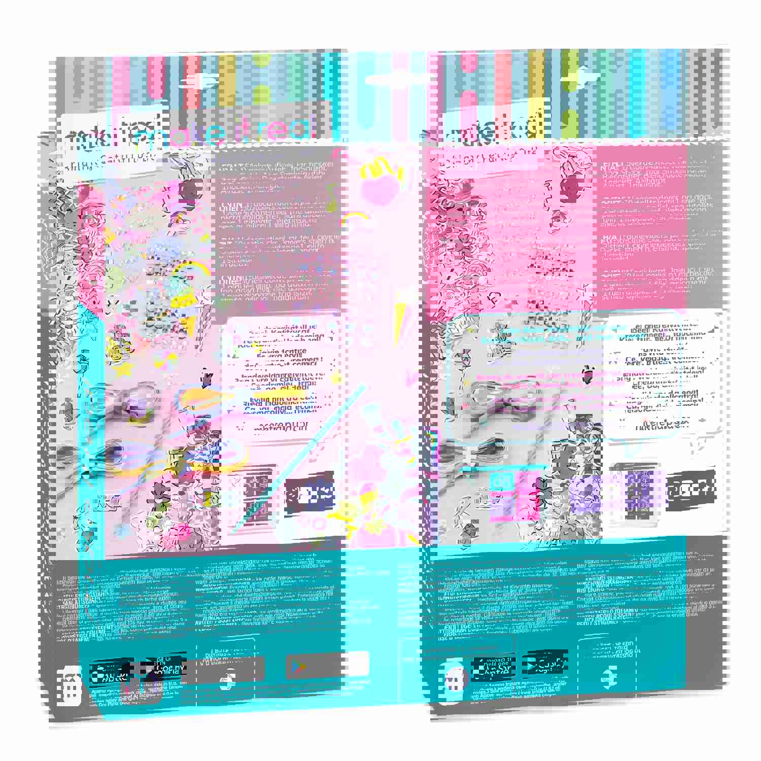 Sticker Chic: Rainbow Street Chic - Customizable Shoe Decor for Tweens
