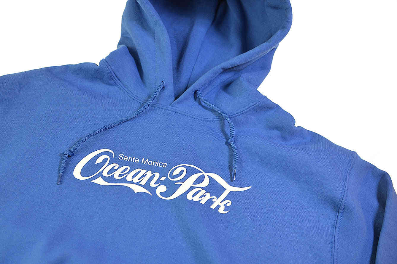 OCEAN PARK COLA HOODIE - Blue Classic Hooded Sweater