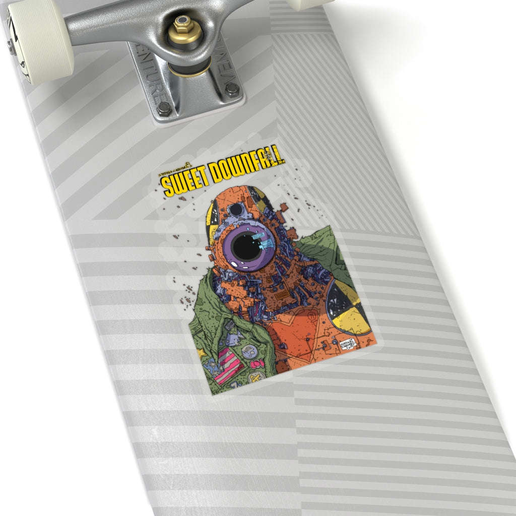 Sweetdownfall (Robot Design) - Kiss-Cut Stickers