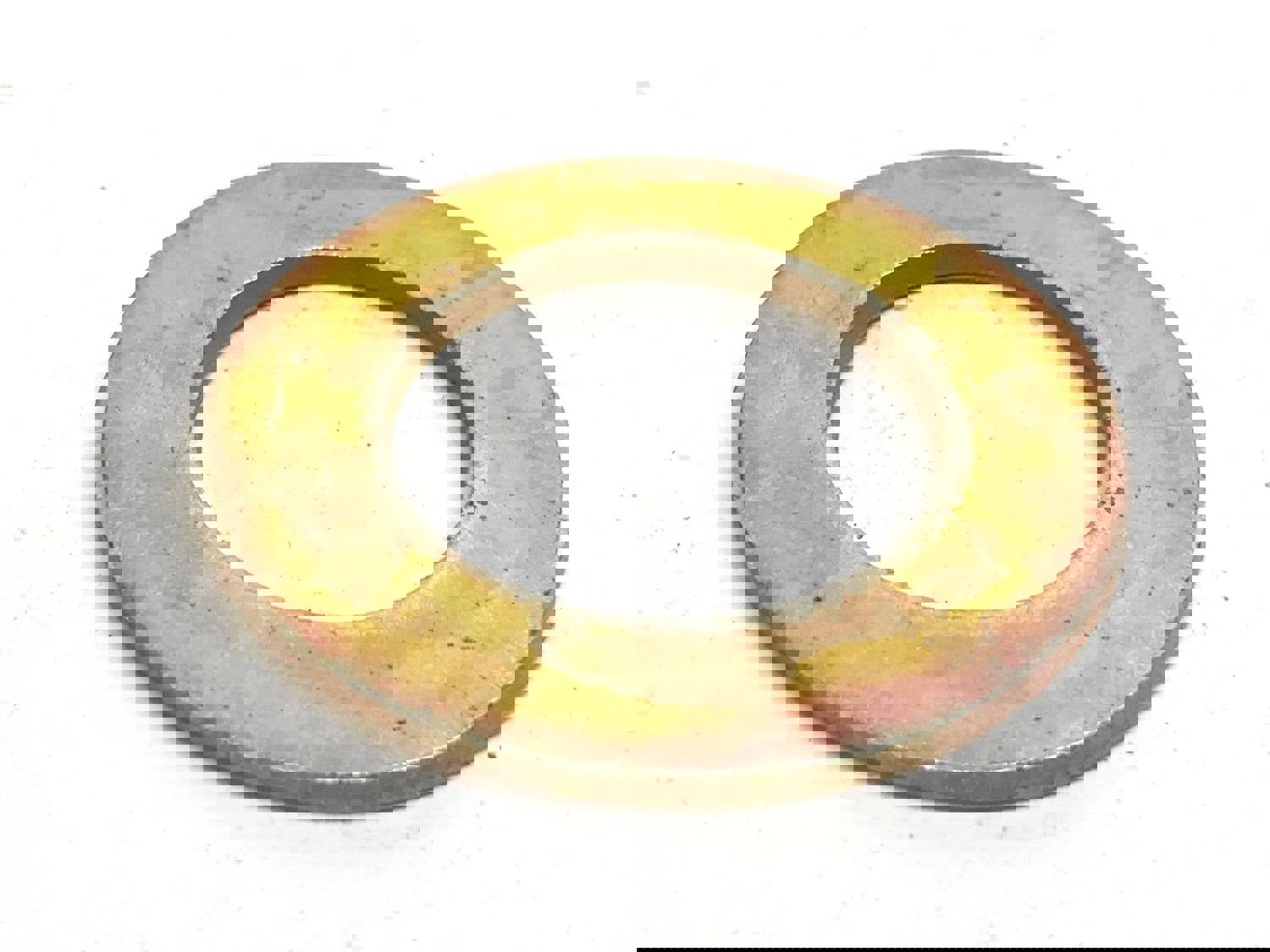 Volvo Yellow Zinc-Plated Steel Flat Washer CH14D-18ZI [Lot of 8] NOS