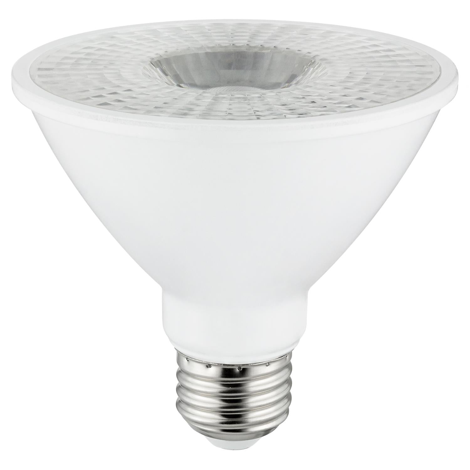 Sunlite LED PAR30S Spotlight Bulb - 10W (75W Equivalent), Dimmable, Warm White 2700K, E26 Base