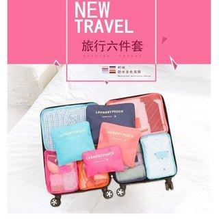 South Korea Storage Six-piece Set Travel Bag