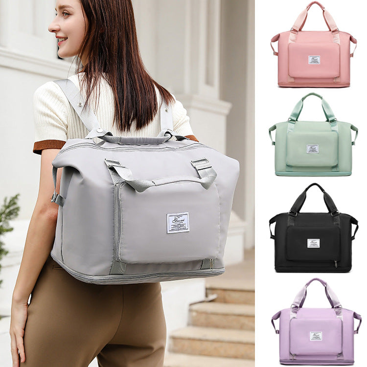 Stylish Folding Travel Bags for Women - Gym, Weekender, Overnight Use
