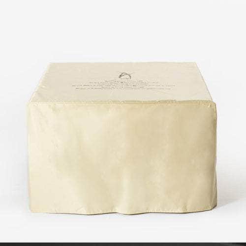 32in Outdoor Rectangle Propane Fire Pit Table with Tank Cover