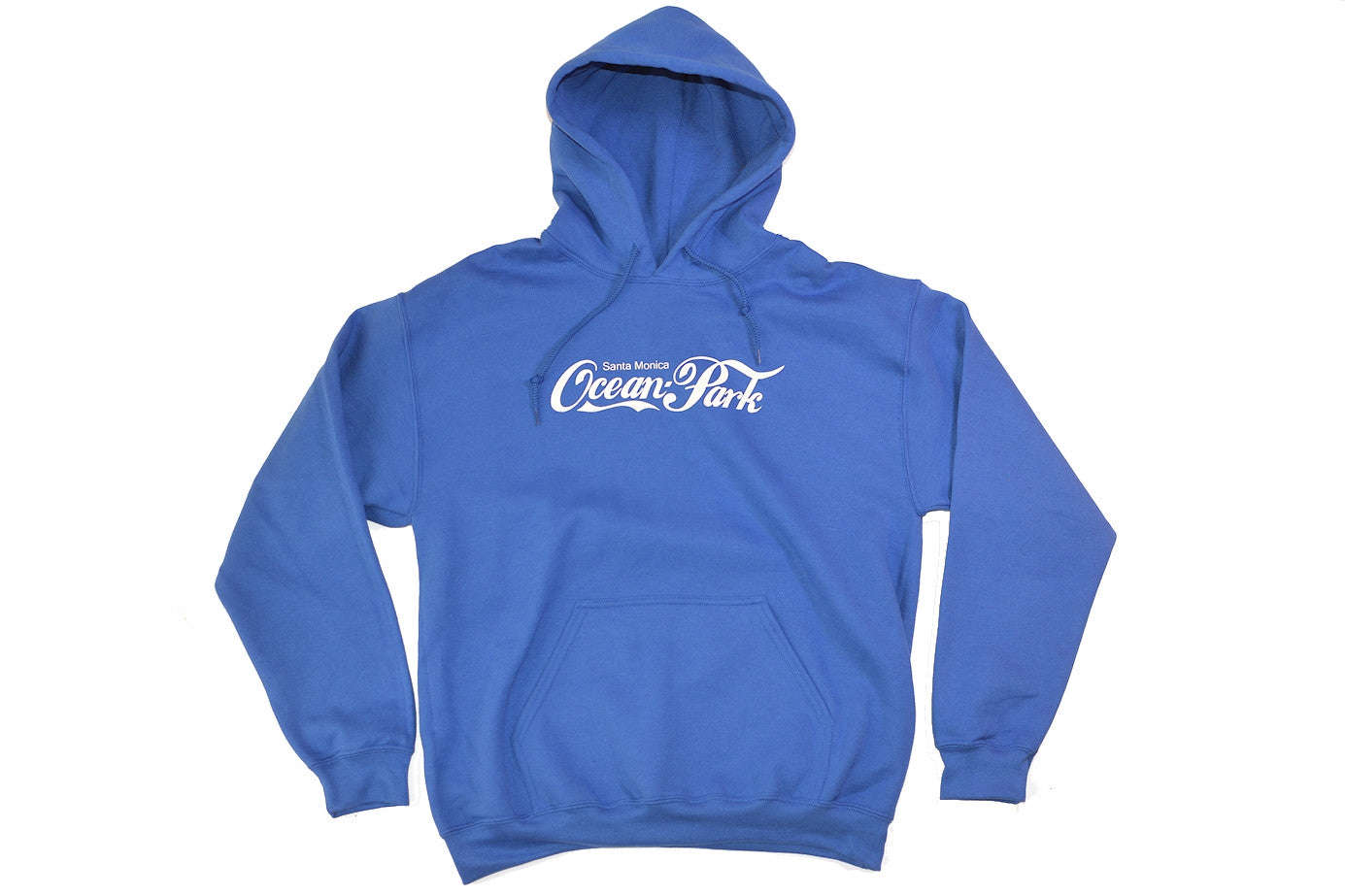 OCEAN PARK COLA HOODIE - Blue Classic Hooded Sweater
