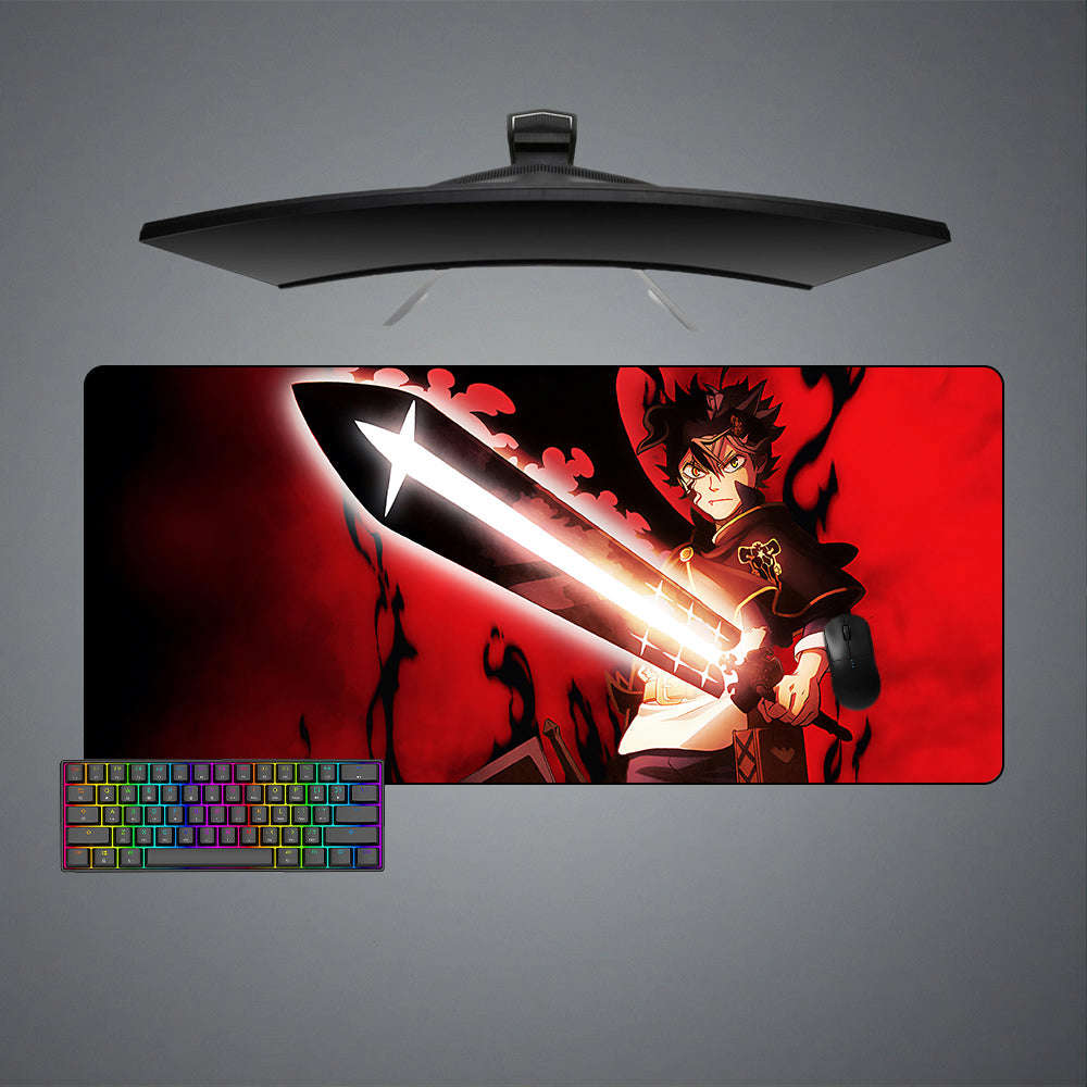 Asta Sword Design Gaming Mouse Pad - M-XXL Size for Enhanced Gaming Experience