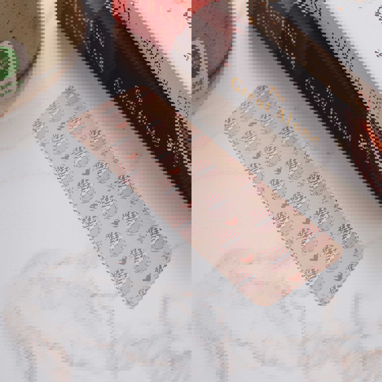 Cozy Winter Drinks - Festive Bookmark
