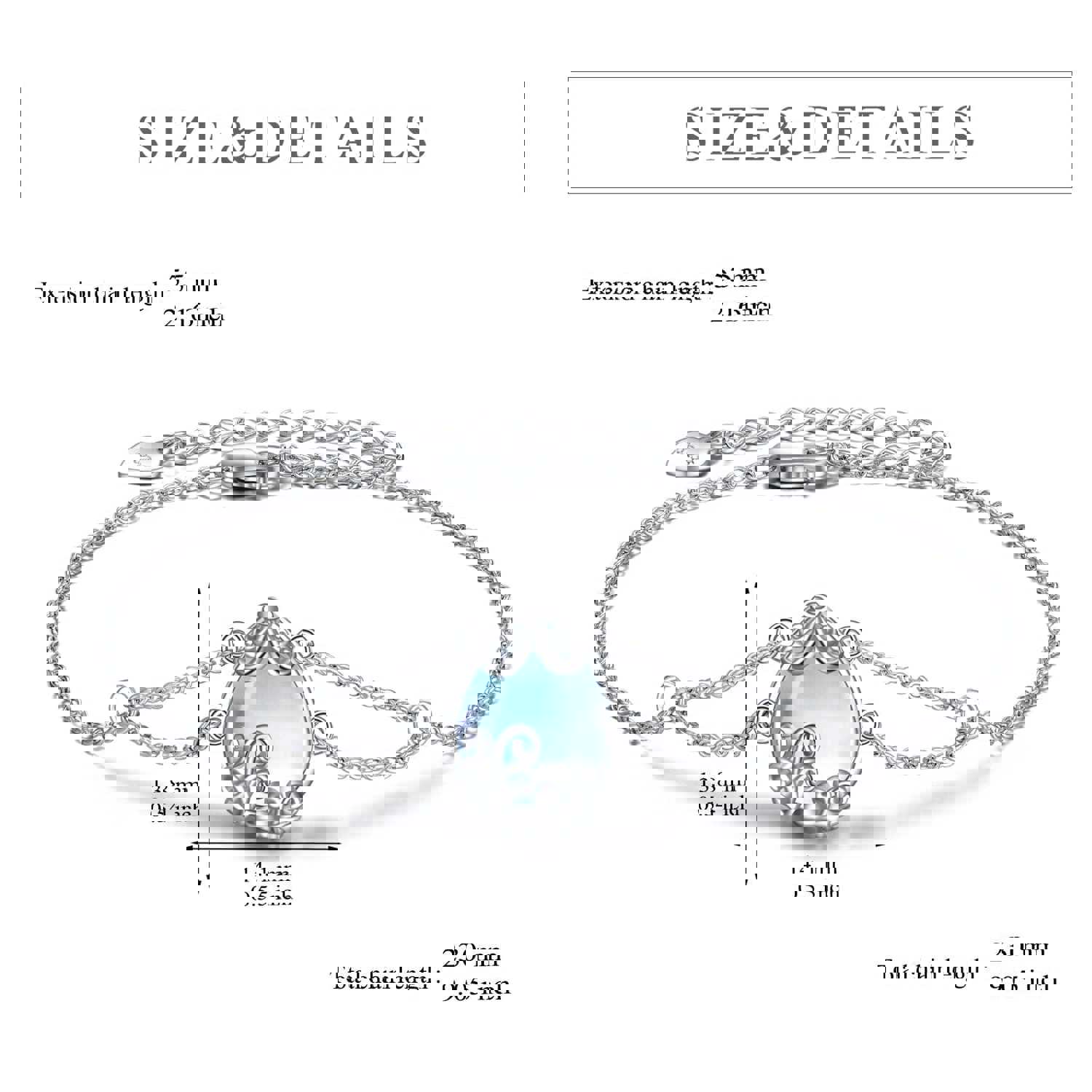 Sterling Silver Adjustable Moonstone Bracelet for Women - Minimalist Jewelry Gift