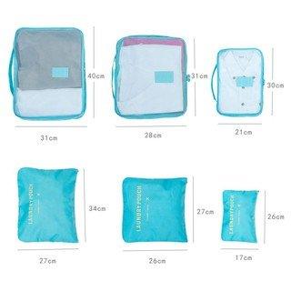 South Korea Storage Six-piece Set Travel Bag