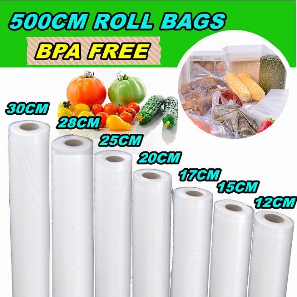 1Pcs Transparent Vacuum Sealer Bags Rolls for Food Storage