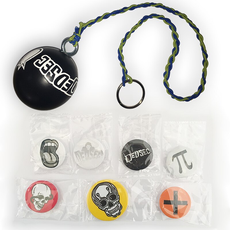 Watch Dogs 2 Marcus Holloway Unisex Cosplay Bag with Free Badge