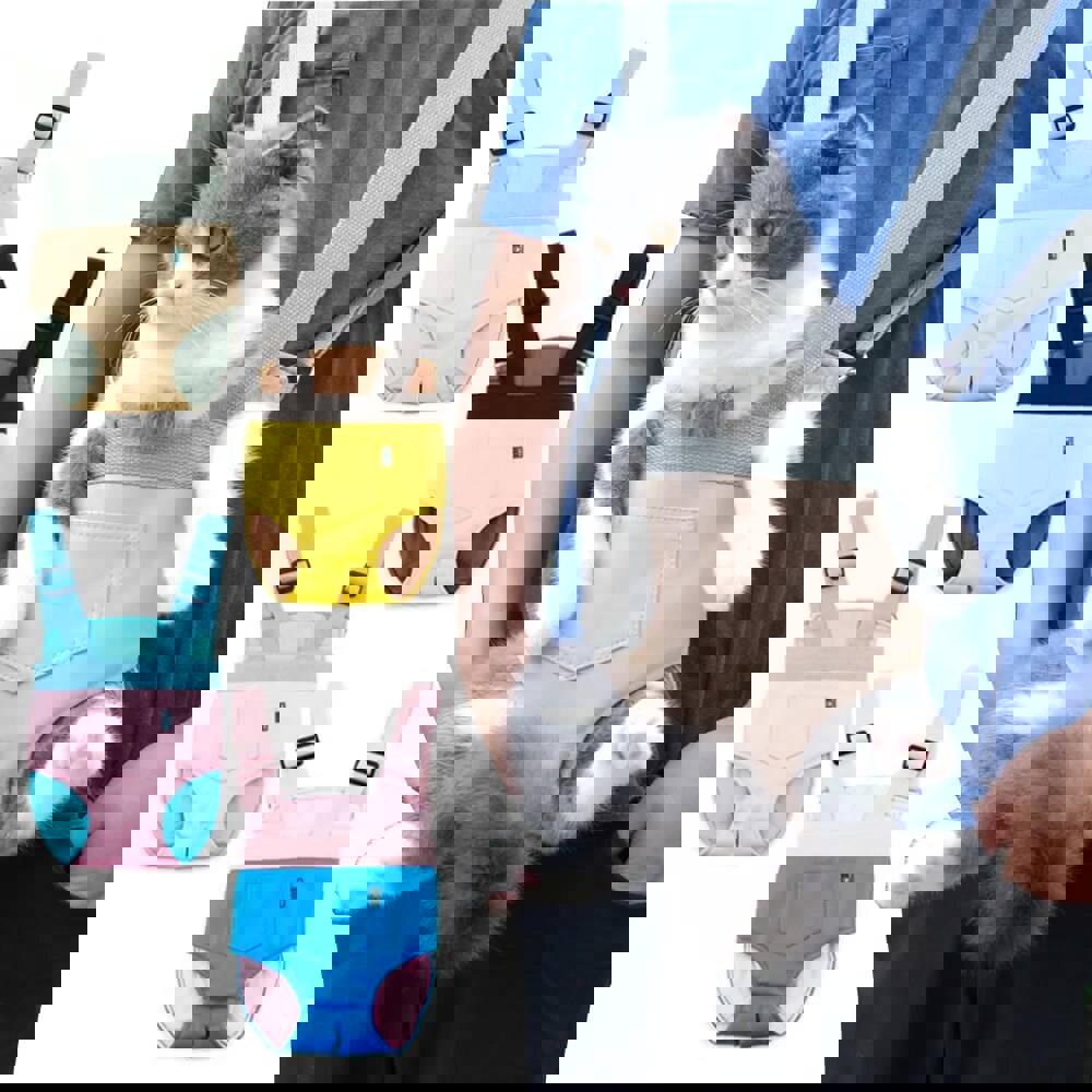 Adjustable Pet Carrier Backpack for Cats and Small Pets