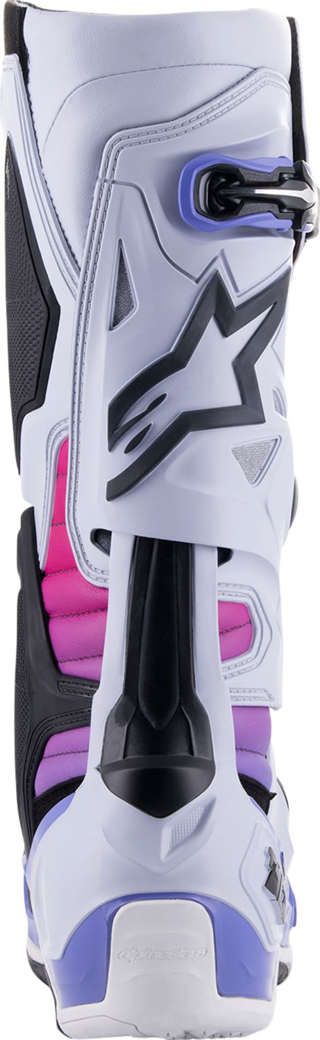 ALPINESTARS Limited Edition Daytona 23 Tech 10 Boots - Gray/Pink/Purple - US 11