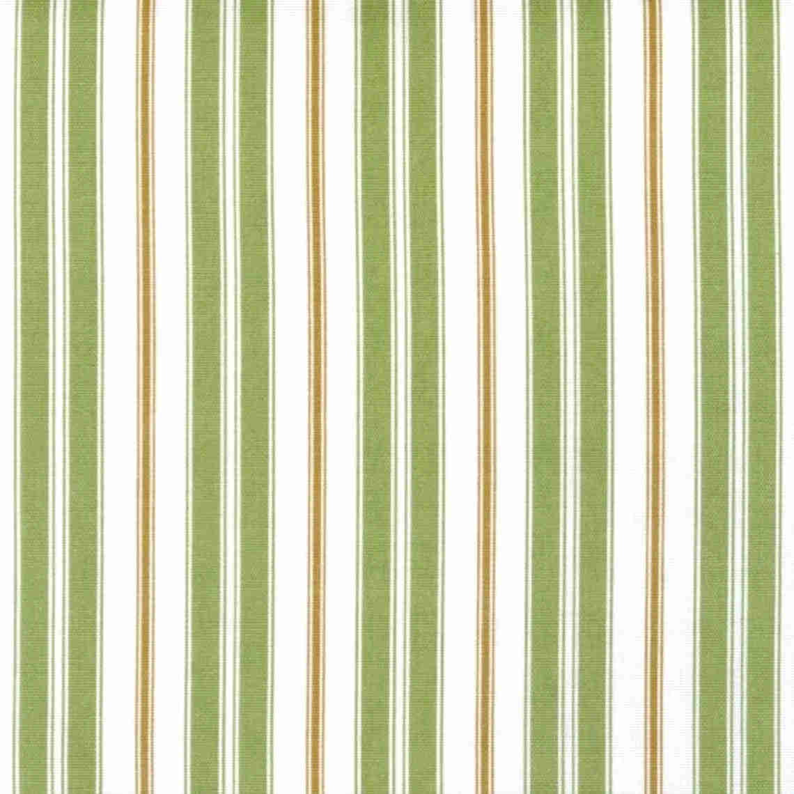 Empress Swag Valance in Newbury Aloe Green Stripe