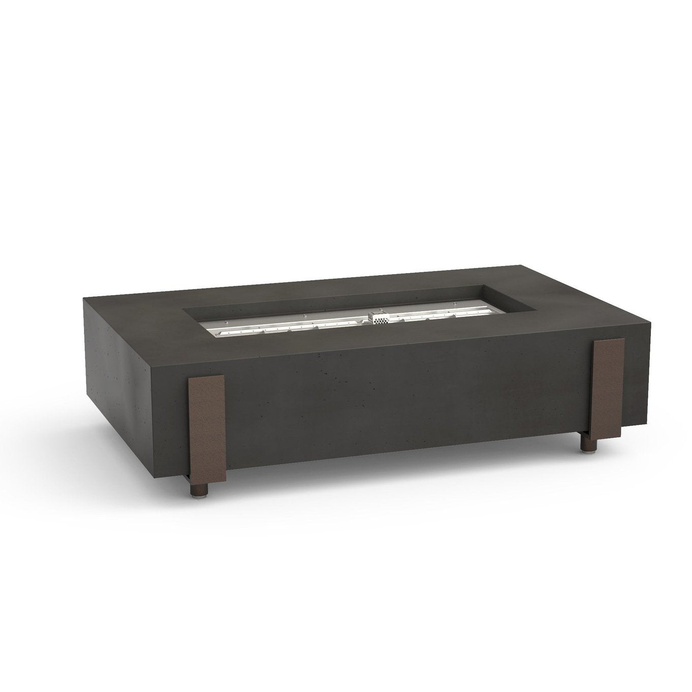 American Fyre Designs Iron Saddle Outdoor Gas Firetable