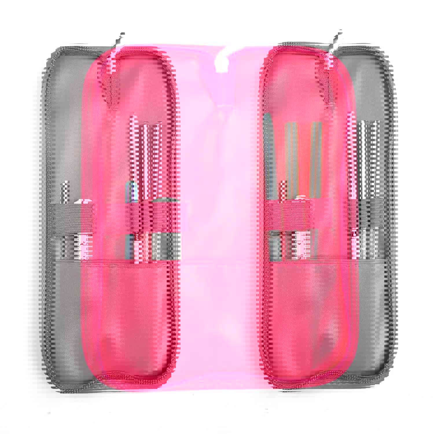 BQAN 2023 New PU Leather Portable Colorful Cosmetic Bag with Protective Cover