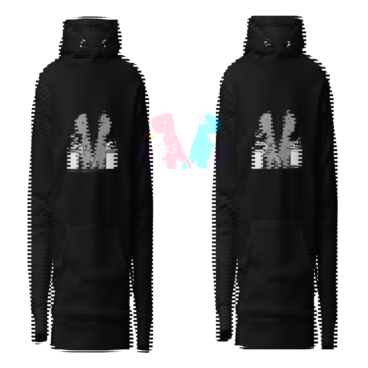 Holding Tails Comfort-Fitted Hoodie with DTG Print