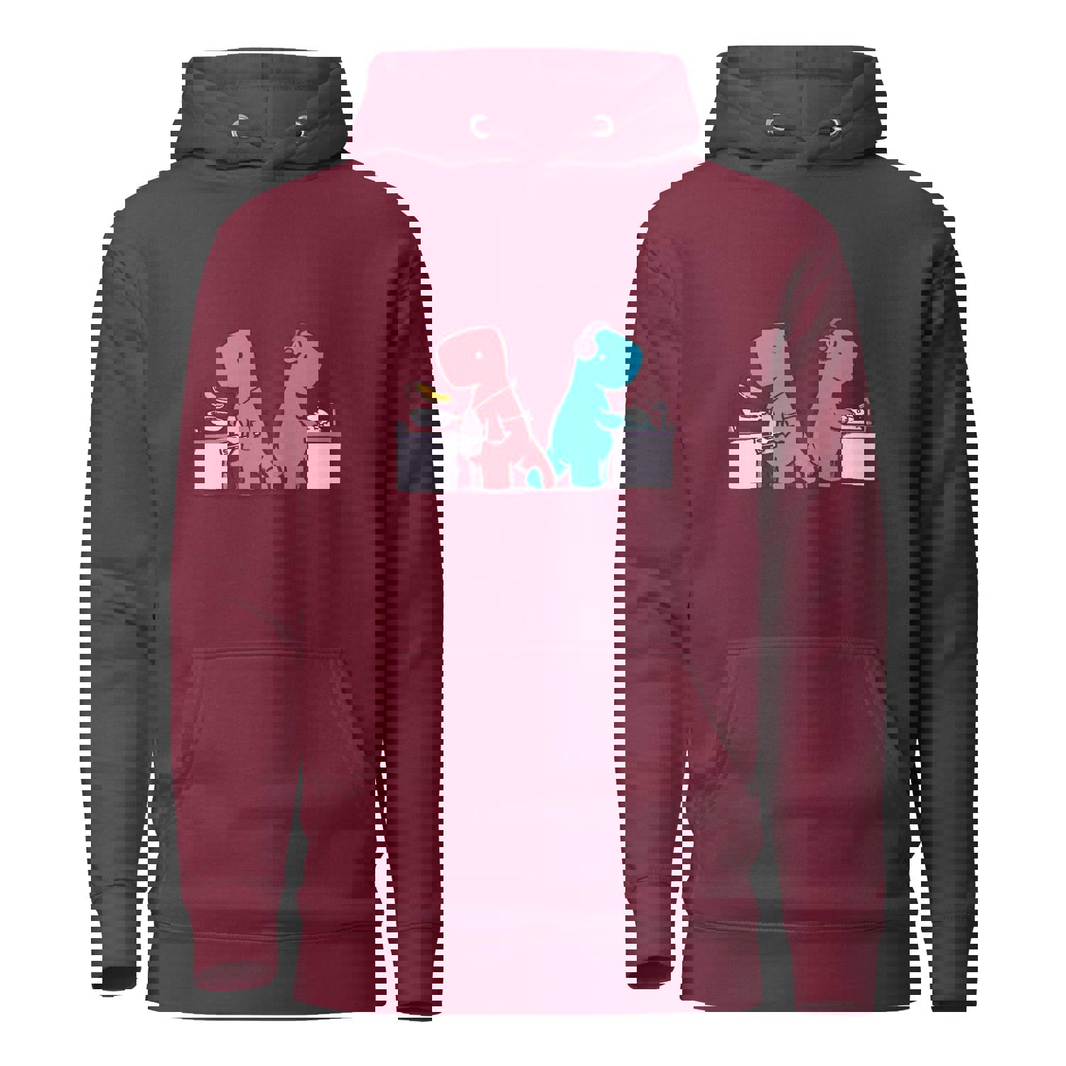 Holding Tails Comfort-Fitted Hoodie with DTG Print