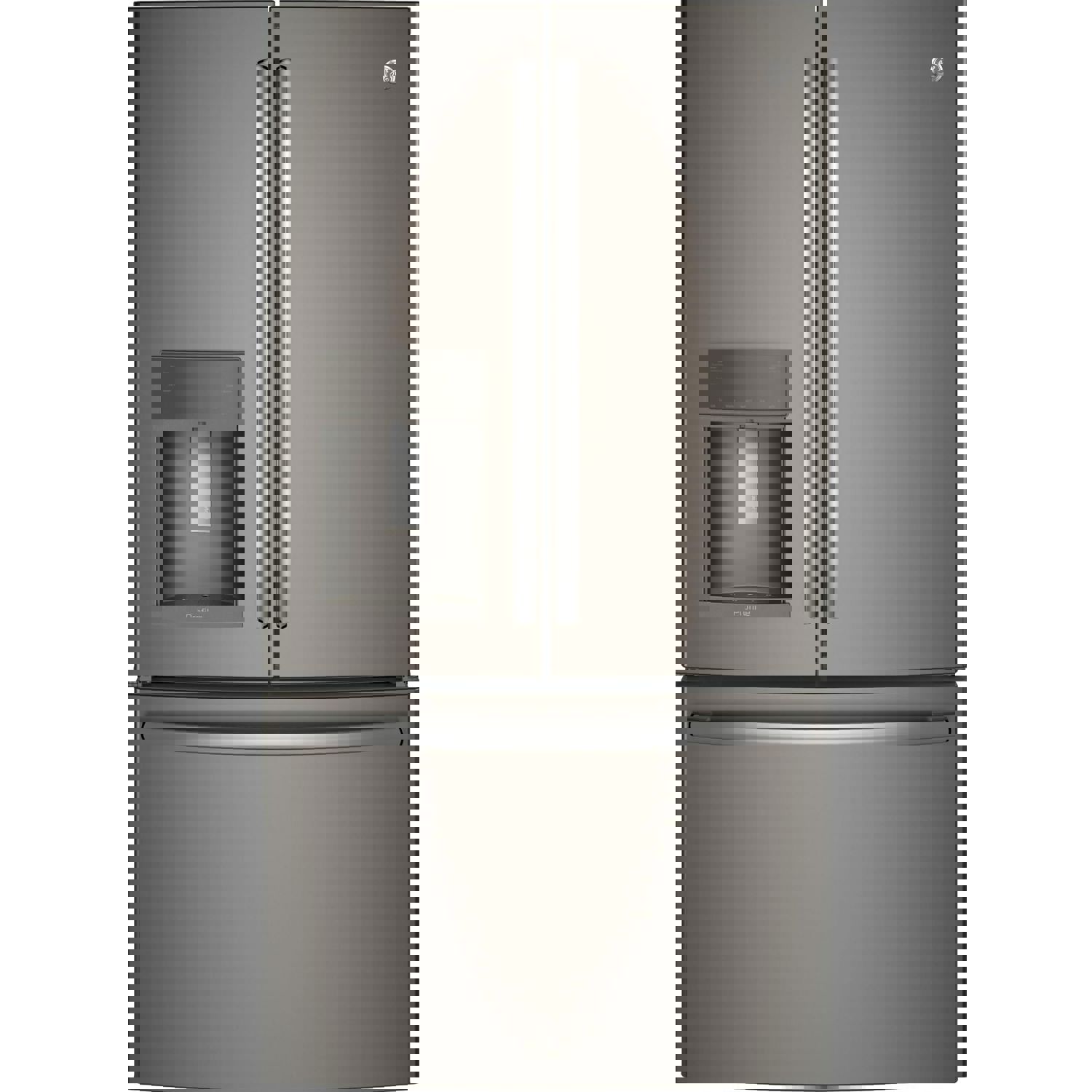GE Profile 36-inch Counter-Depth French 3-Door Refrigerator with Water and Ice Dispenser