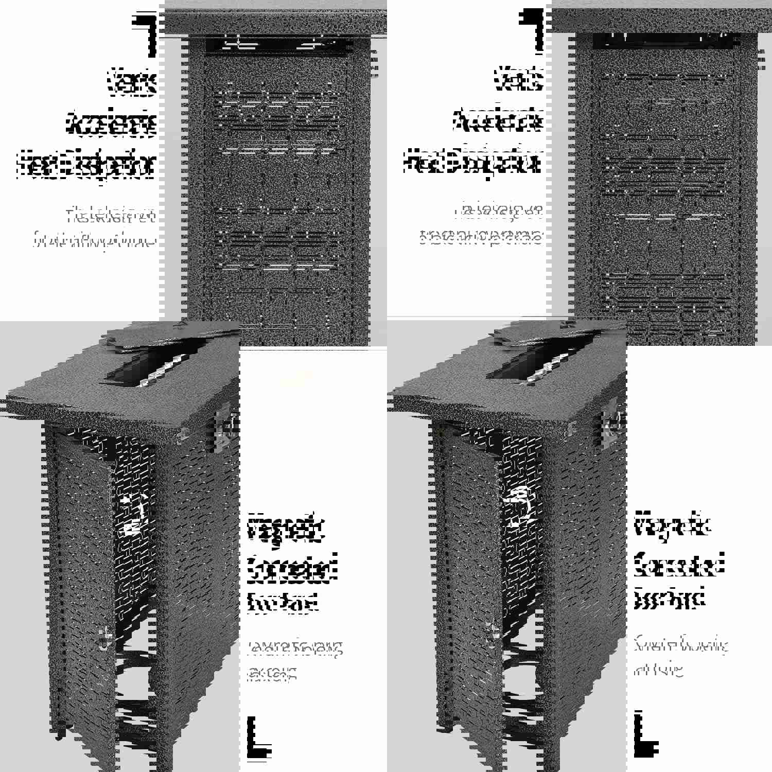 Essential Lounger 42 Inch Fire Pit Table, 50,000 BTU Rectangle Propane Gas Fire Pit