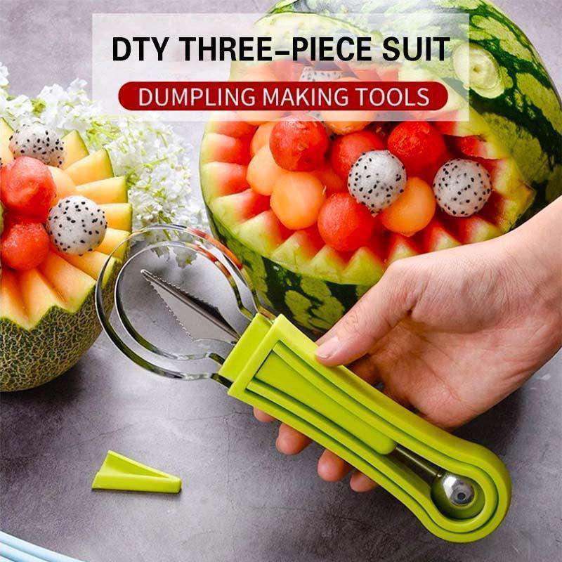 Fruit Scoop and Carving Set - Essential Kitchen Tools