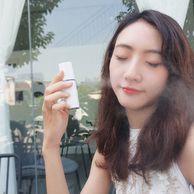 Cute Nano USB Mist Spray Sanitizer Mini Hydrating Water Facial Steamer