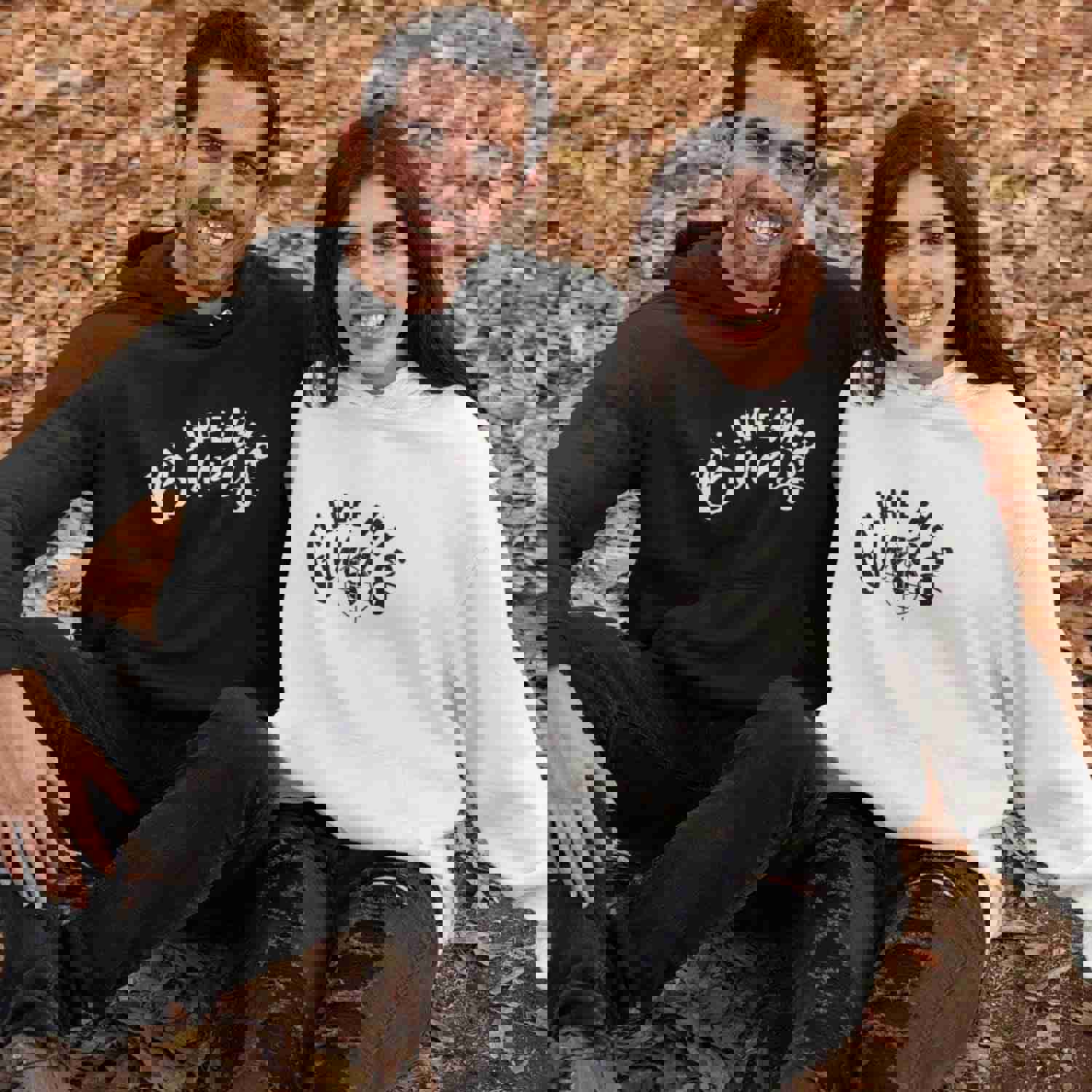 Matching Set: I Like Her Buns I Like His Guns Couples Outfit, Anniversary Gift