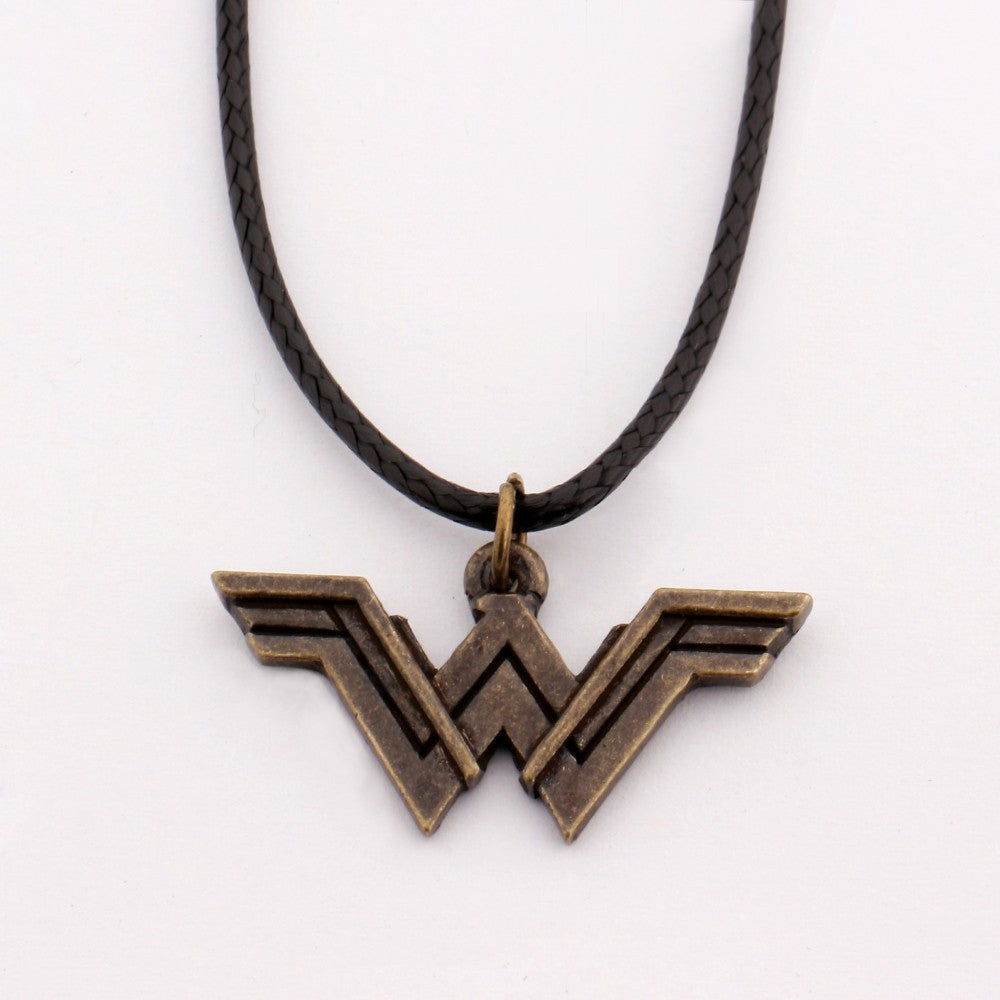 Wonder Woman Pendant - Dark Bronze and Light Bronze