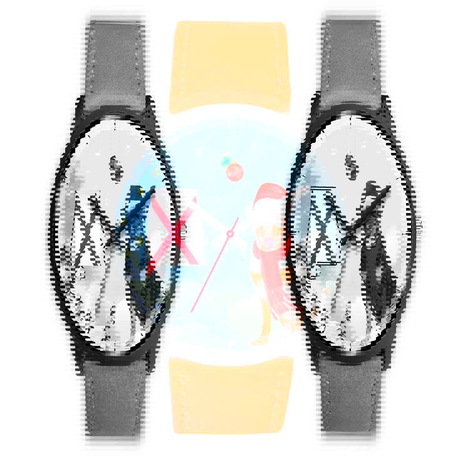 Rottweiler Dog Alabama Christmas Special Wrist Watch