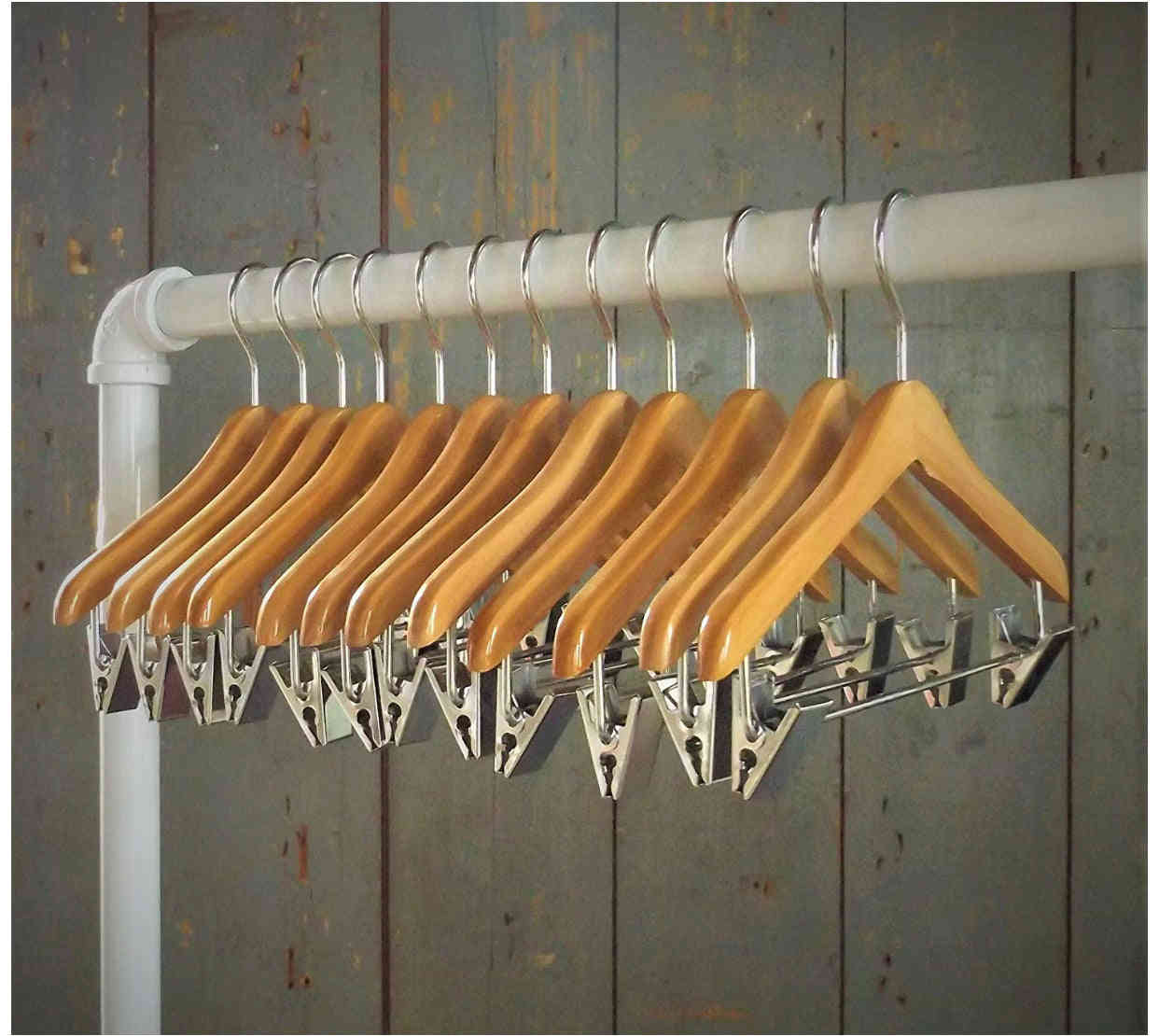 DOLL Clothing Hanger - 6" Wood Hanger for Baby Doll Clothes