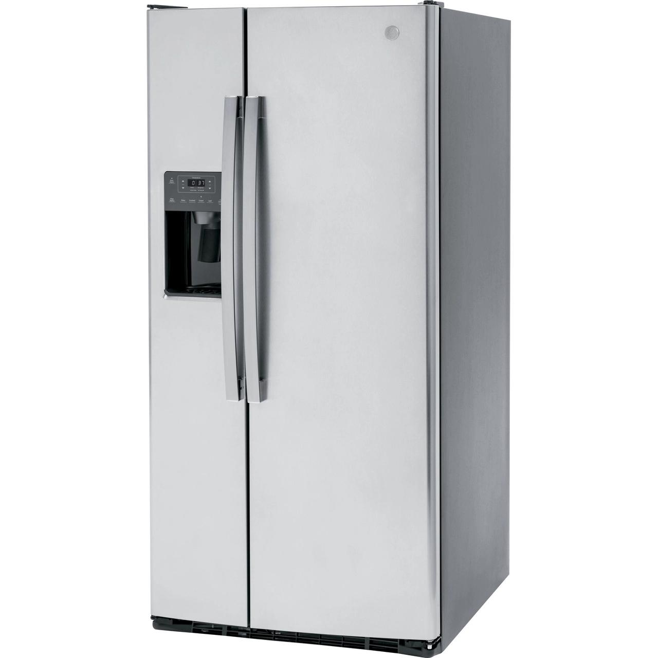 GE 33-inch, 23 cu. ft. Side-By-Side Refrigerator with Water and Ice Dispenser