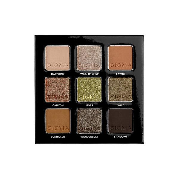 SIGMA BEAUTY EARTHY EYESHADOW PALETTE