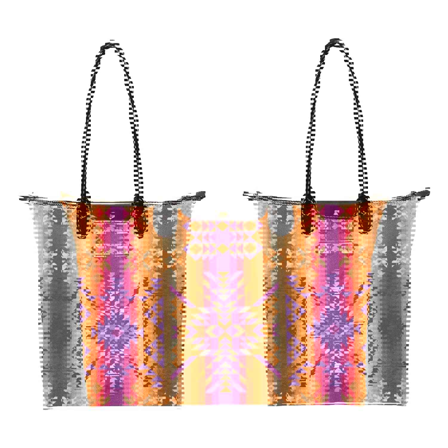 Desert Geo Single-Shoulder Lady Handbag