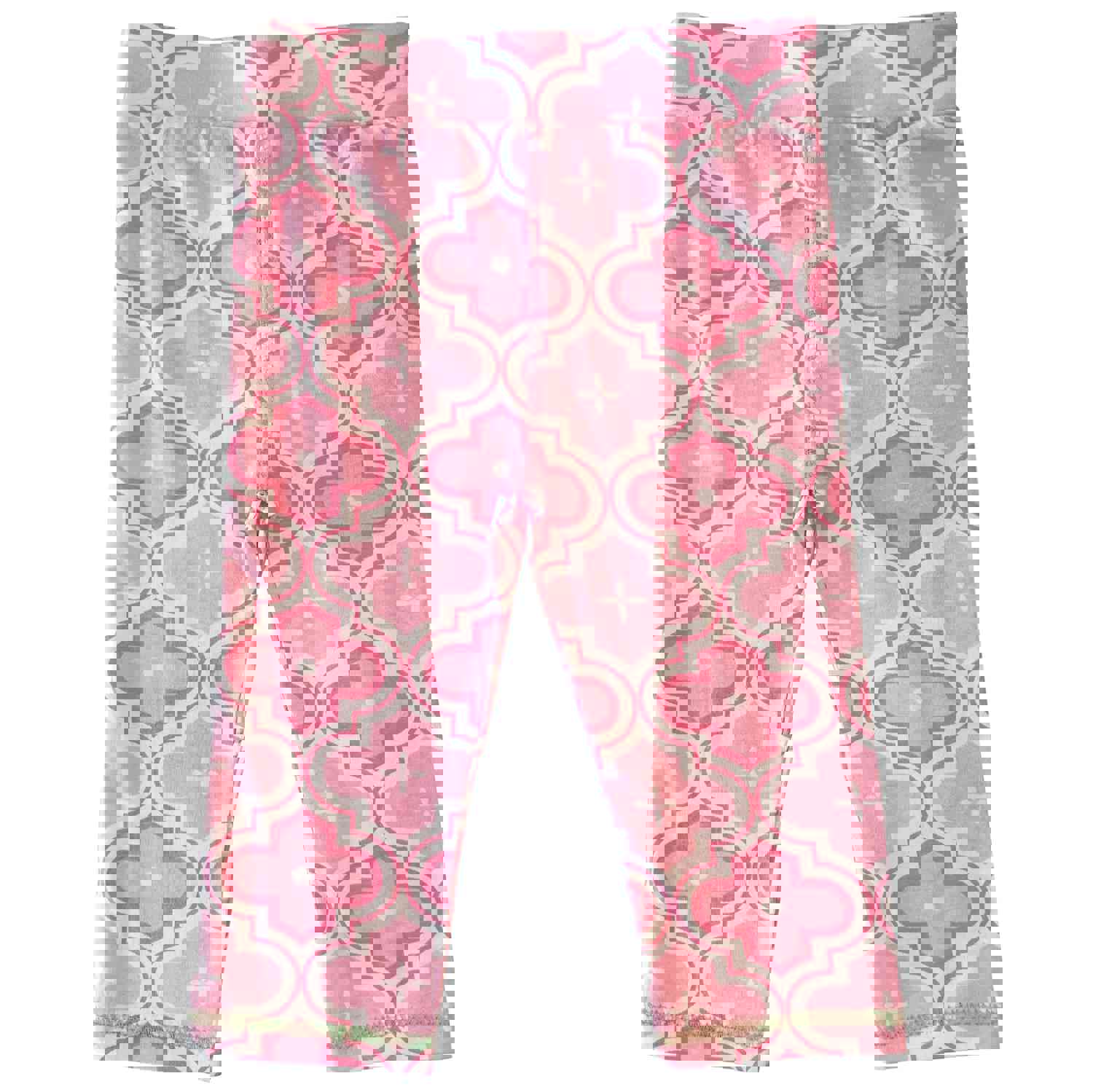 AnnLoren Little Toddler Big Girls Floral Dress Leggings Boutique Clothing Set