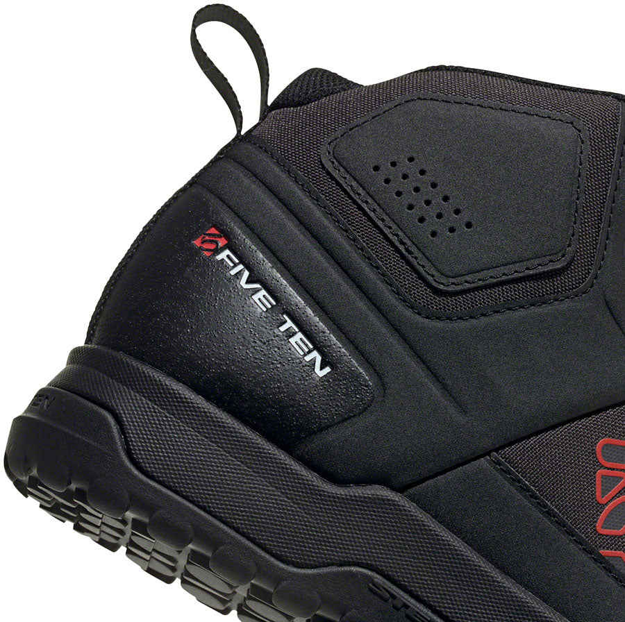 Five Ten Impact Pro Mid Flat Shoe - Men's Core Black/Red/Core Black Size 8