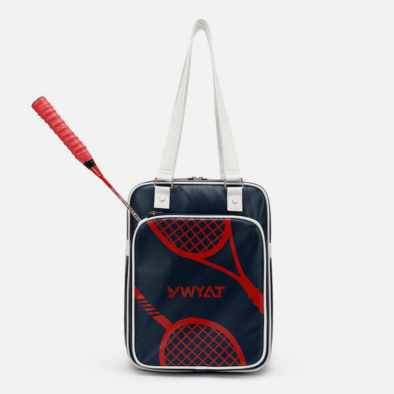 Stylish Badminton Bag for Women - Large Capacity Racket Bag with Multiple Pockets