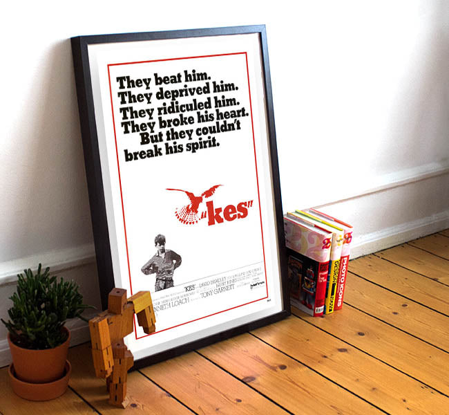 Kes - 11 x 17 Movie Poster (1970 Drama Reprint)