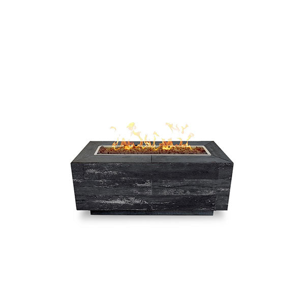 The Outdoor Plus 60 Catalina Wood Grain Concrete Gas Fire Pit