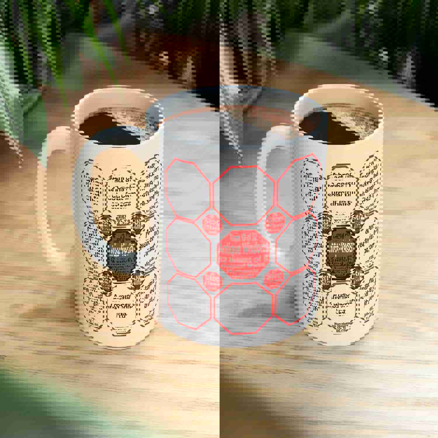 Team 19 of 52 Teams That Make Humanity Great! Drink Wisely in Mug Wisdoms Ceramic 11oz Cup